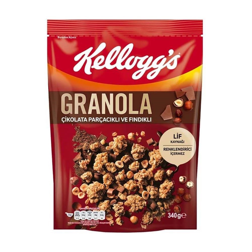 Ülker K.granola 340 Gr Çik.parç.fındıklı