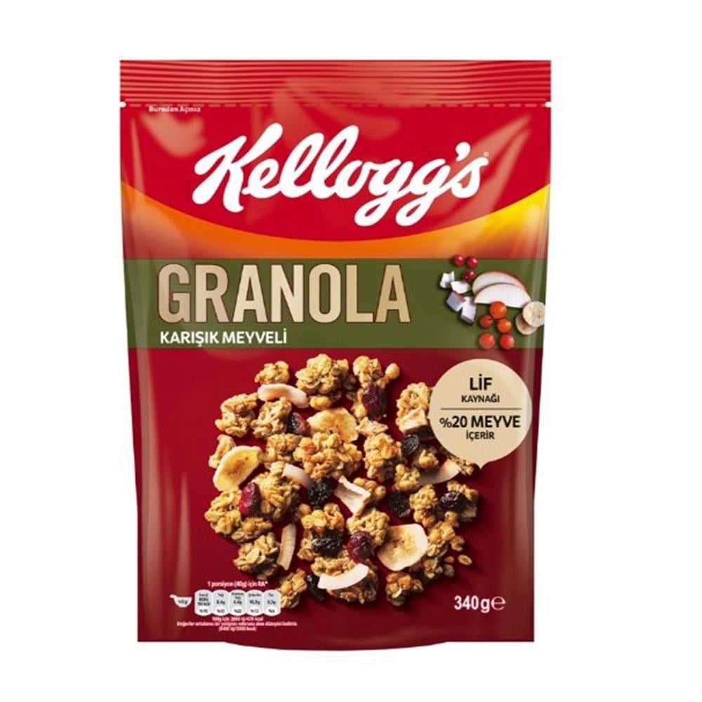 Ülker K.granola Karışık Meyveli 340 Gr