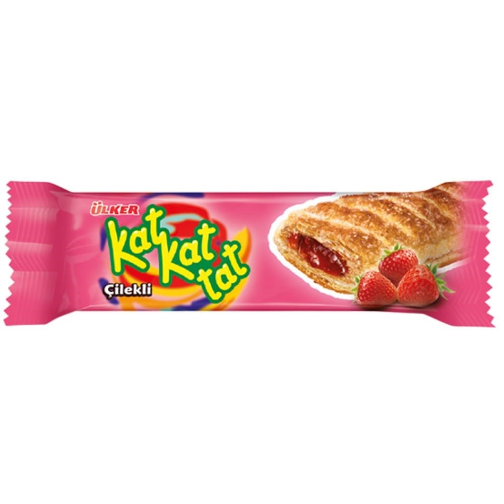 Ülker Kat Kat 28 Gr Çilekli
