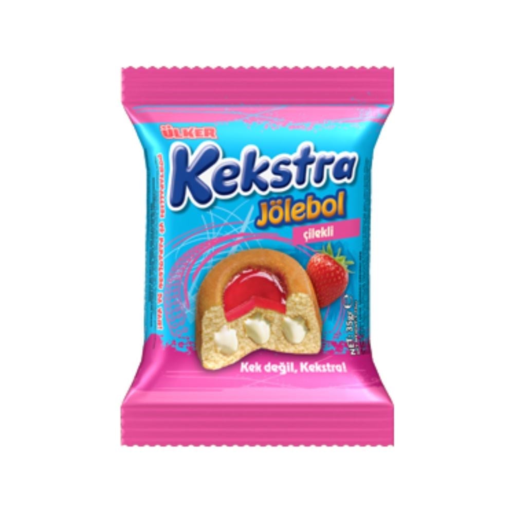 Ülker Kekstra Jölebol 40 Gr Çilekli