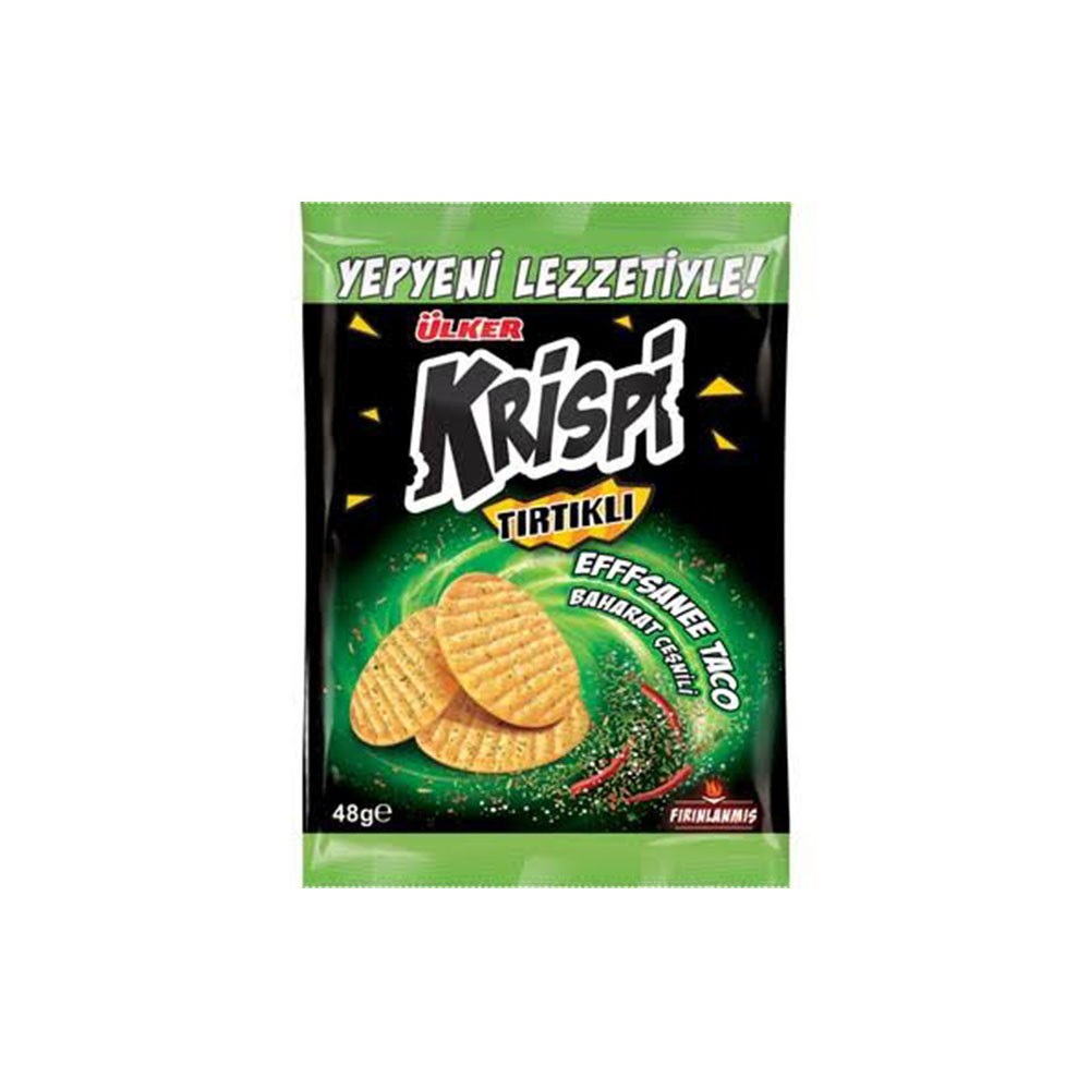 Ülker Krispi Tırtıklı Kraker 48 Gr Baharatlı