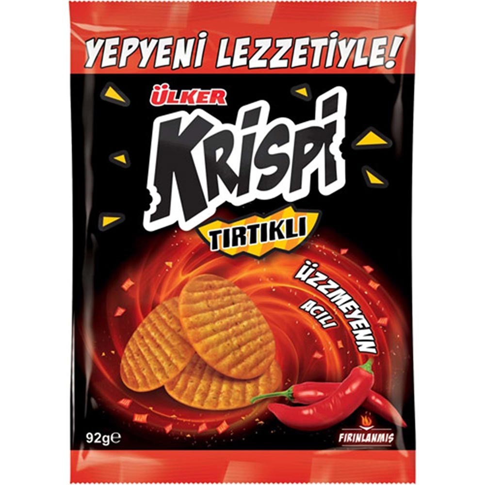 Ülker Krispi Tırtıklı Kraker 92 Gr Acılı