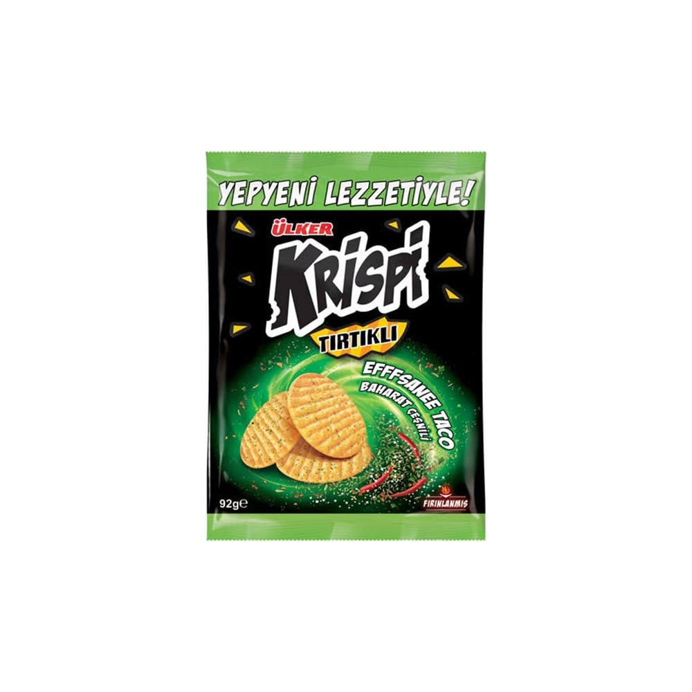 Ülker Krispi Tırtıklı Kraker 92 Gr Baharatlı