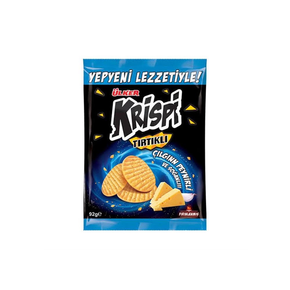 Ülker Krispi Tırtıklı Kraker 92 Gr Peynir&soğan