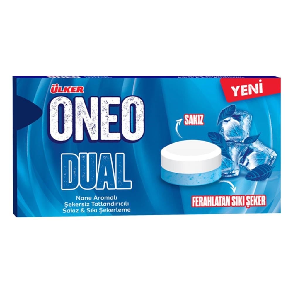 Ülker Oneo Sakız 13.9 Gr Dual Naneli