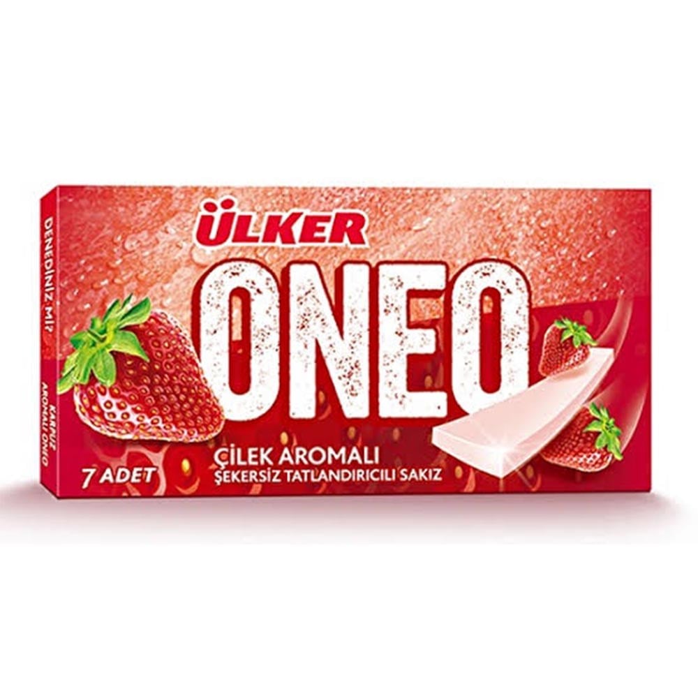 Ülker Oneo Sakız 14 Gr Çilek
