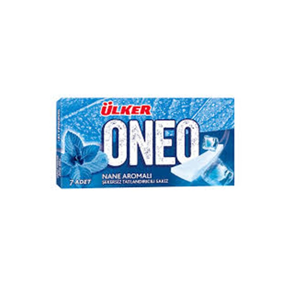 Ülker Oneo Sakız Slıms E.siz Yeni 14 Gr Nane Aromalı