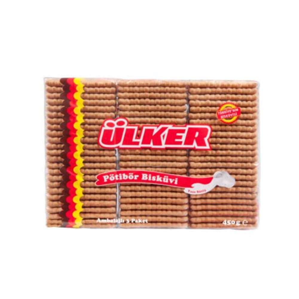 Ülker Pötibör 450 Gr Sade