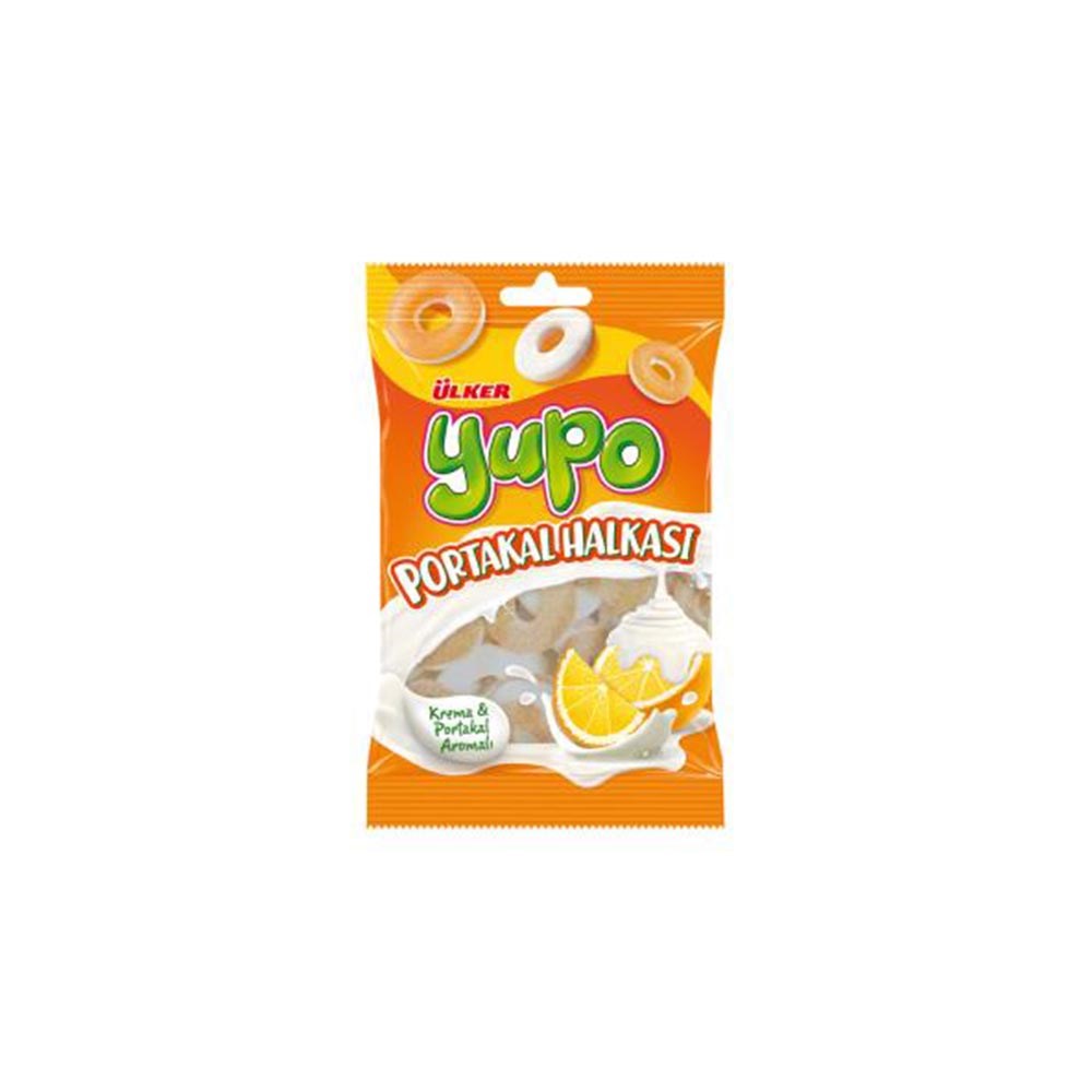 Ülker Yupo Jelly Portakal Halkası 70 Gr