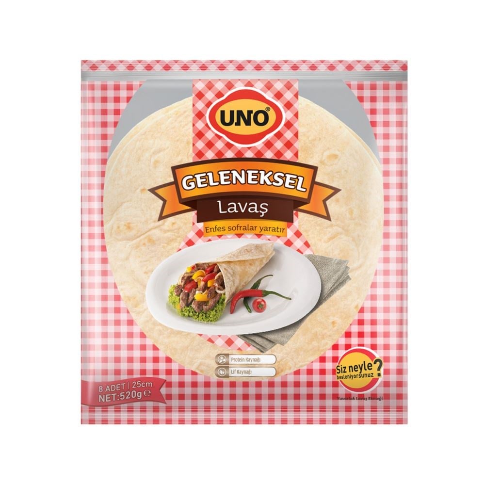 Uno Tortilla Dürüm 520 Gr