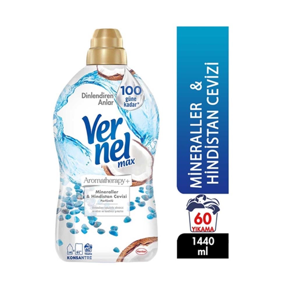 Vernel Max 1,44 Lt 60 Yıkama Mineraller&h.cevizi