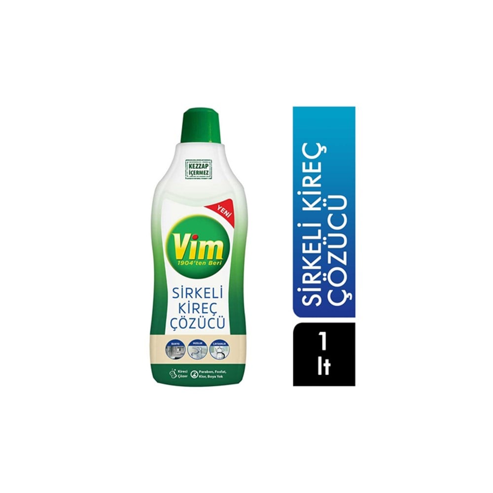 Vim 1000 Ml Kireç Çözücü Sirkeli