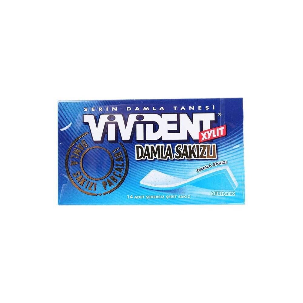 Vivident Sakız Cüzdan 26 Gr Damla Sakızlı