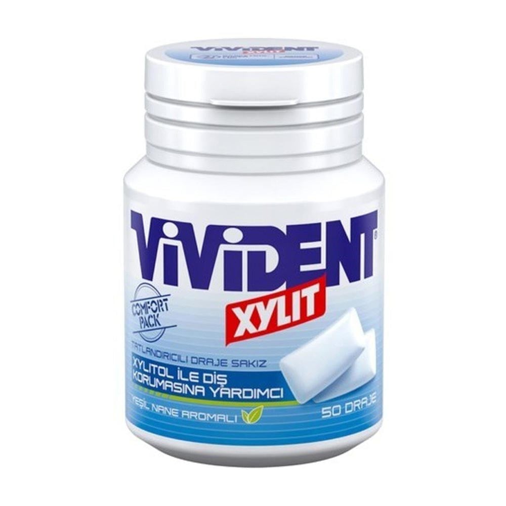 Vivident Sakız Draje 67 Gr Yeşil Nane Aromalı