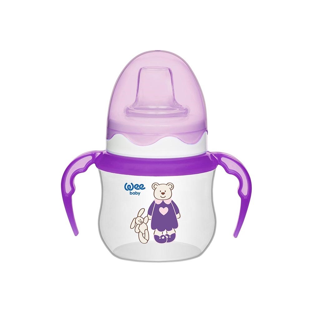 W.baby Akıtmaz Alıştırma Bardağı Kulplu 125 Ml Kod:753