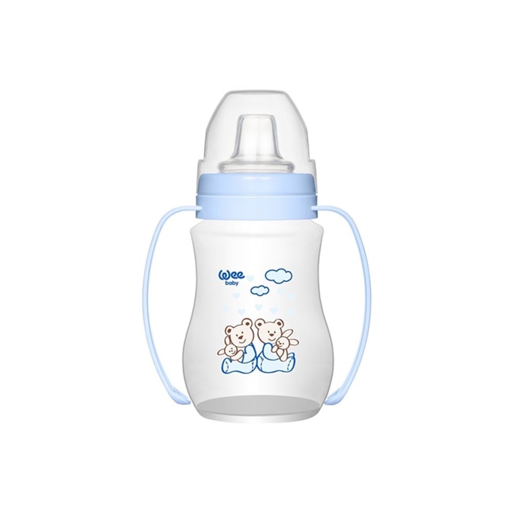 W.baby Akıtmaz Alıştırma Bardağı Kulplu 250 Ml Kod:754