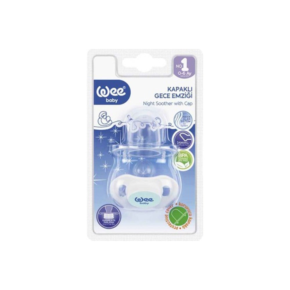 W.baby Kapaklı Gece Emziği No:1 Kod:783