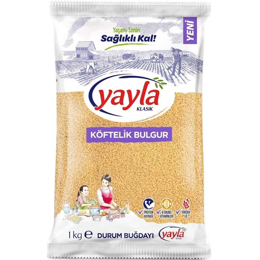 Yayla Bulgur 1 Kg Köftelik