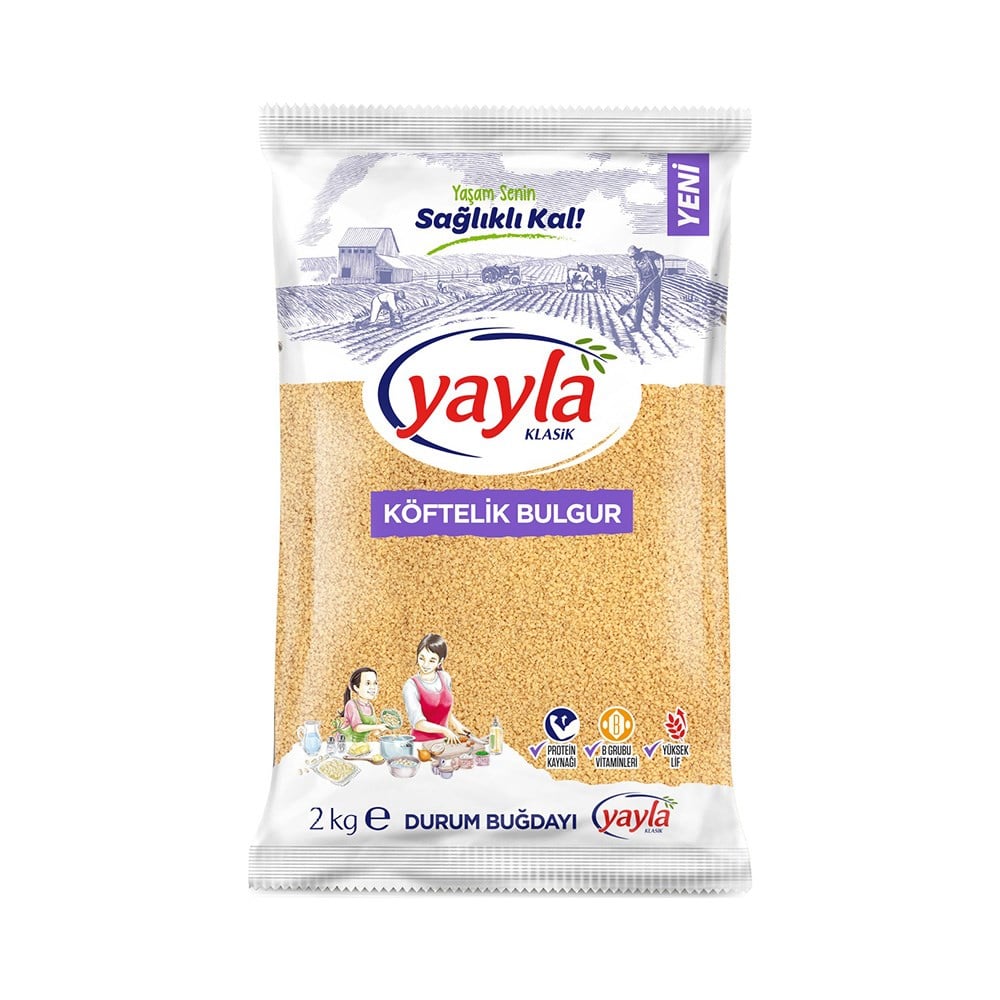 Yayla Bulgur 2 Kg Köftelik