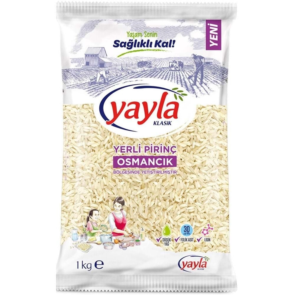 Yayla Pirinç 1 Kg Osmancık