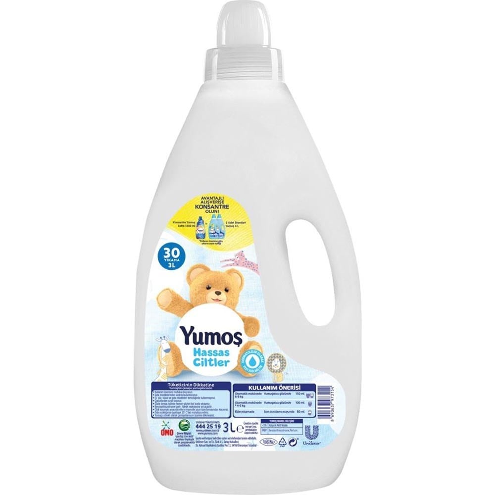 Yumoş 3 Lt Hassas Ciltler