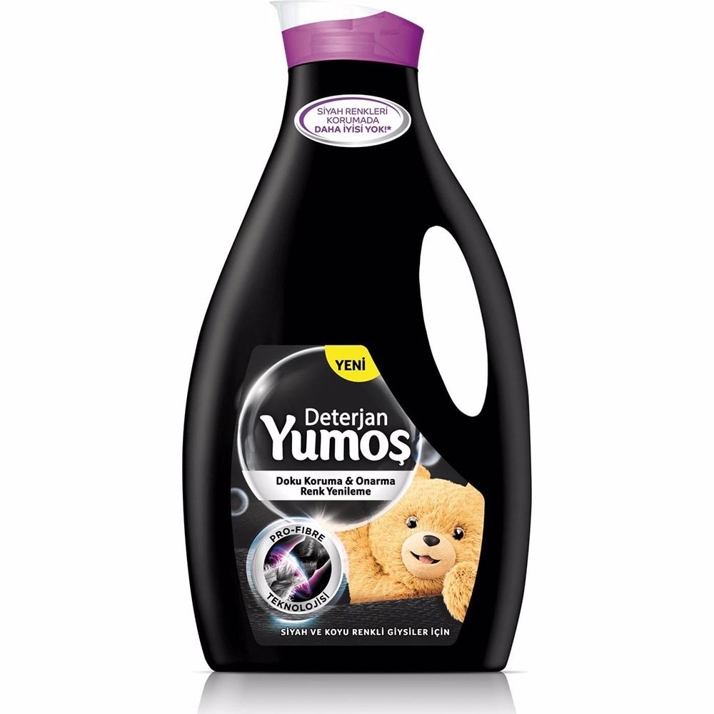 Yumoş Matik Sıvı 42 Yıkama 2520 Ml Siyah Ve Koyu Renk.