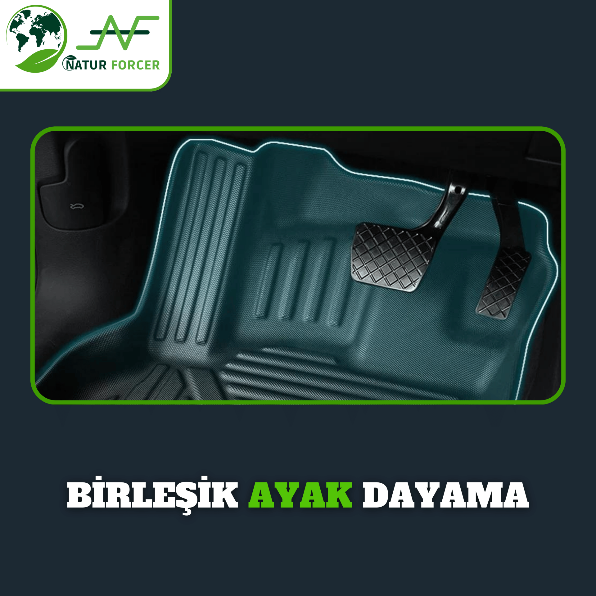 Audi A1 2018 ve Sonrası Premium Havuzlu Oto Paspas
