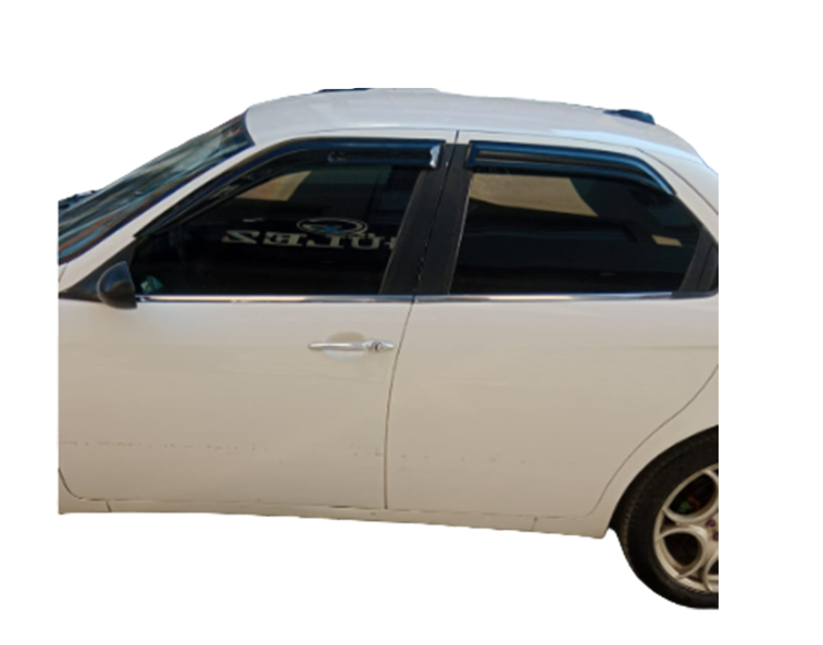 Alfa Romeo 156 Tüm Modellerine Özel 4Lü Mügen Tip Cam Rüzgarlığı