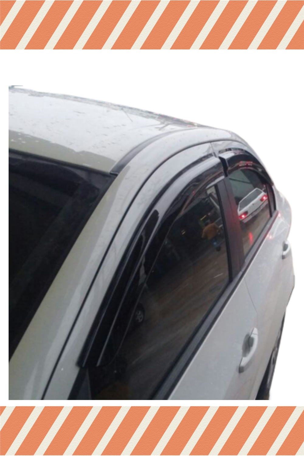 Chevrolet Aveo Sedan 2012 Ve Sonrası  Modellerine Özel 4Lü Mügen  Cam Rüzgarlığı