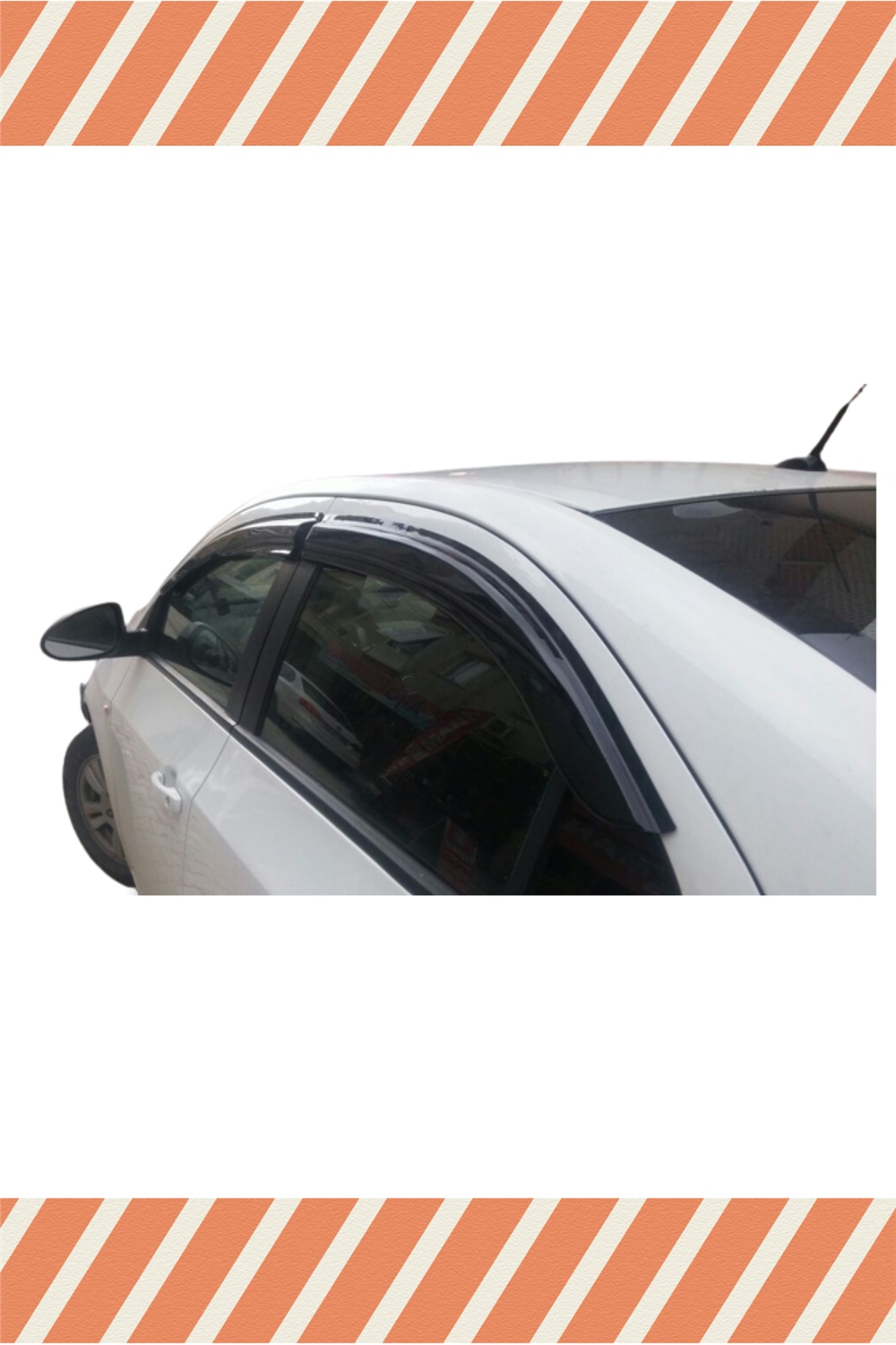 Chevrolet Aveo Sedan 2012 Ve Sonrası  Modellerine Özel 4Lü Mügen  Cam Rüzgarlığı