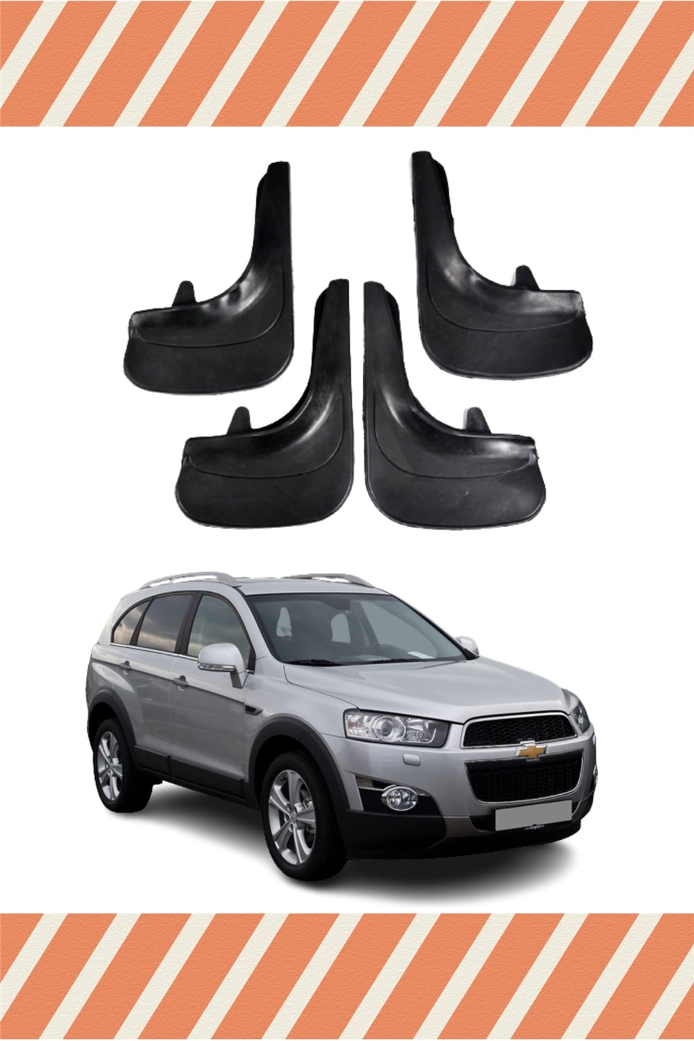 Chevrolet Captiva  4Lü Tozluk Çamurluk Paçalık