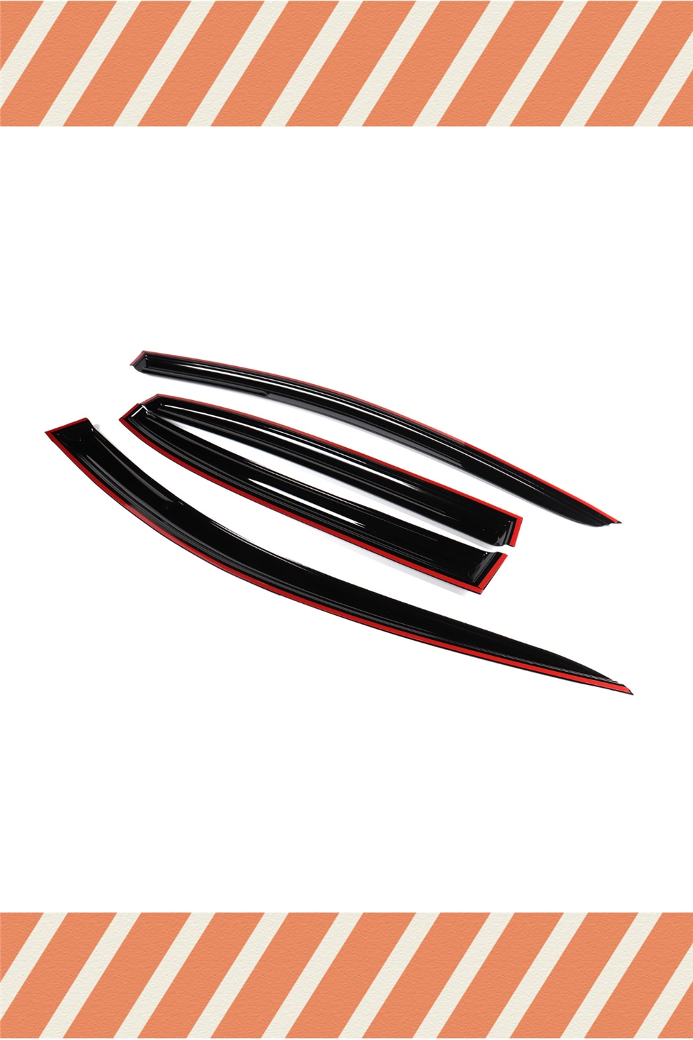 Citroen C-3 2015-2021 Modellerine Özel 4Lü Mügen Tip Cam Rüzgarlığı
