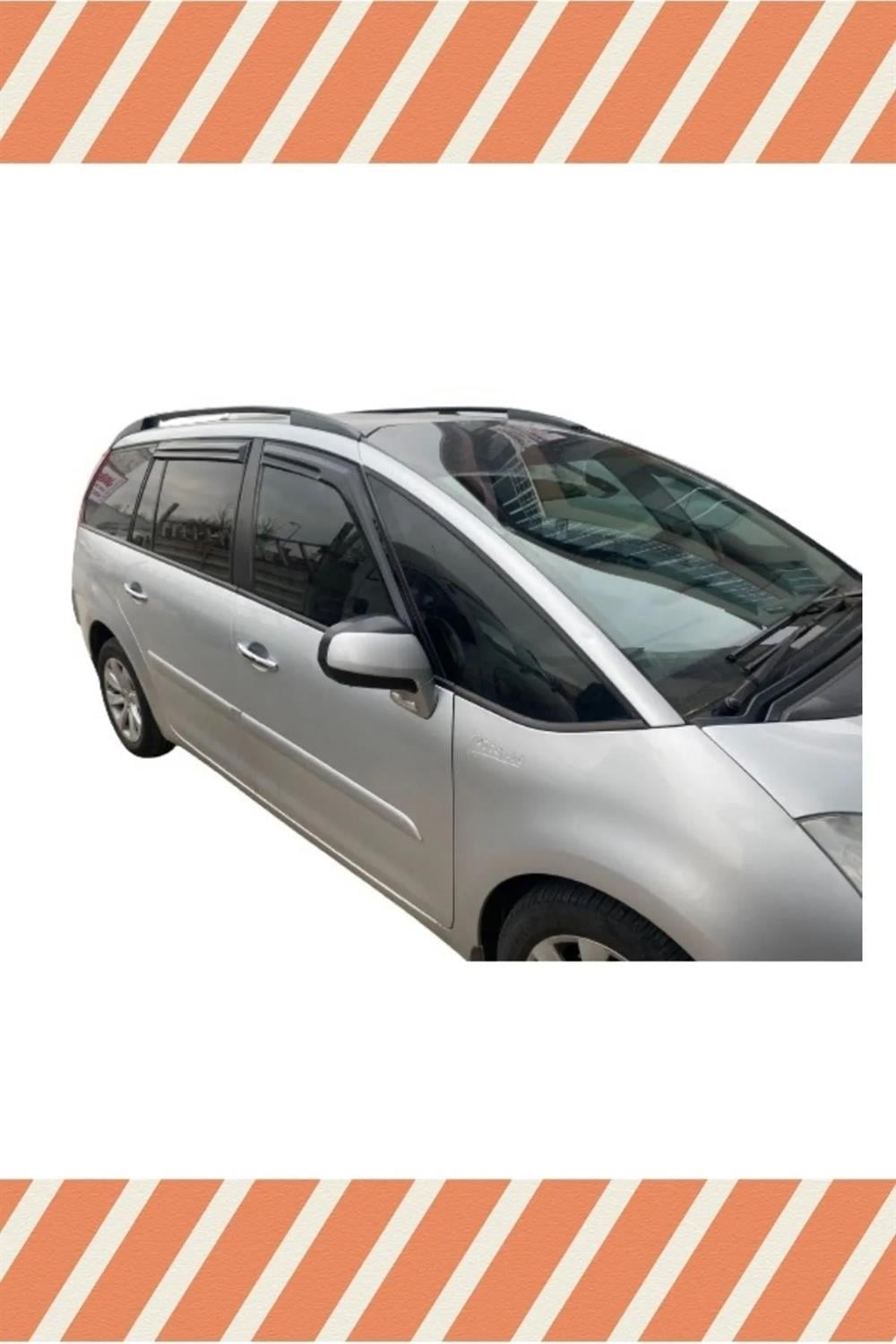 Citroen C4 Grand Picasso 7 kişilik 2007-2012 Modellerine Özel 4Lü Mügen  Cam Rüzgarlığı