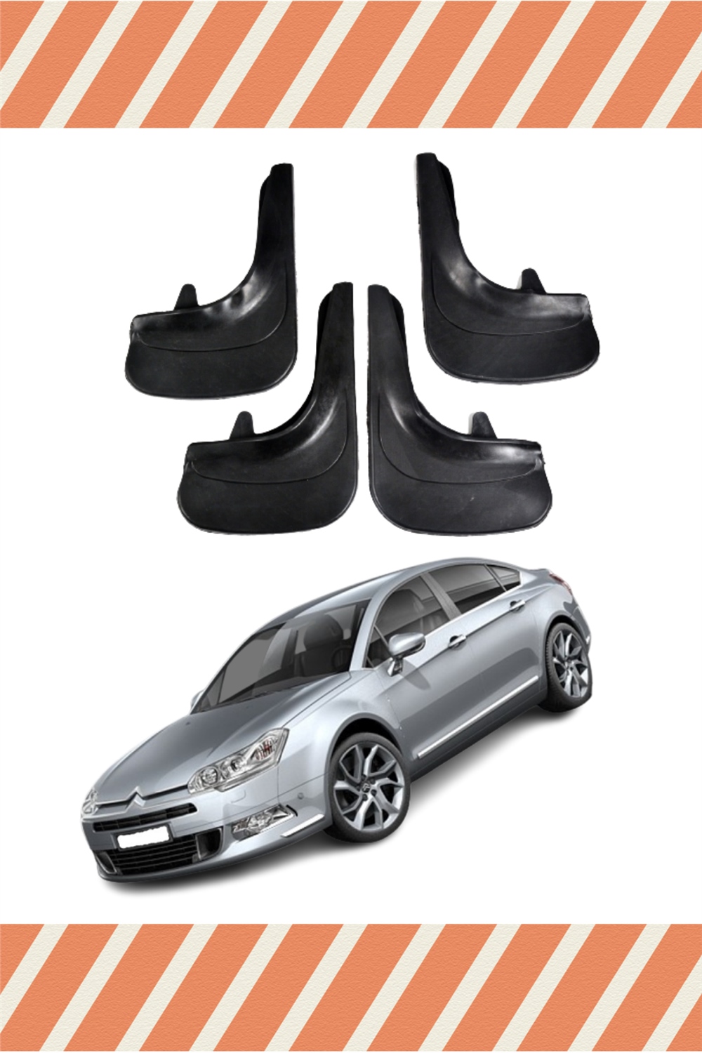 Citroen C5 2007 Ve Sonrası 4Lü Tozluk Çamurluk Paçalık