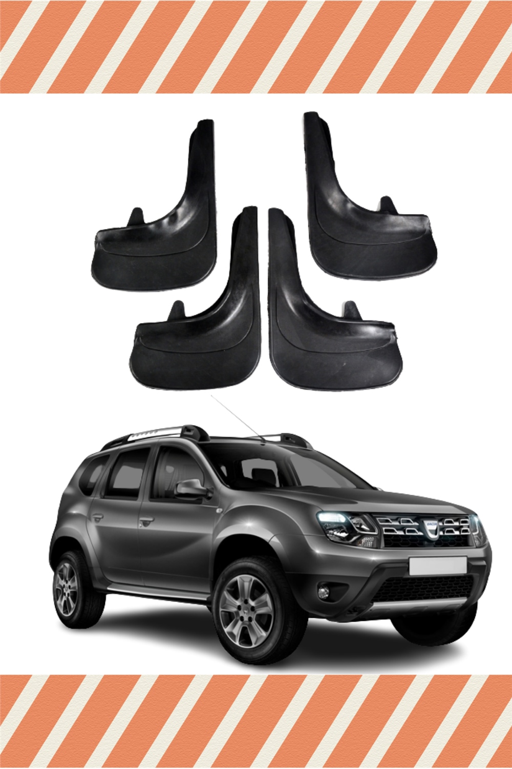 Dacia Duster 2010-2017  4Lü Tozluk Çamurluk Paçalık