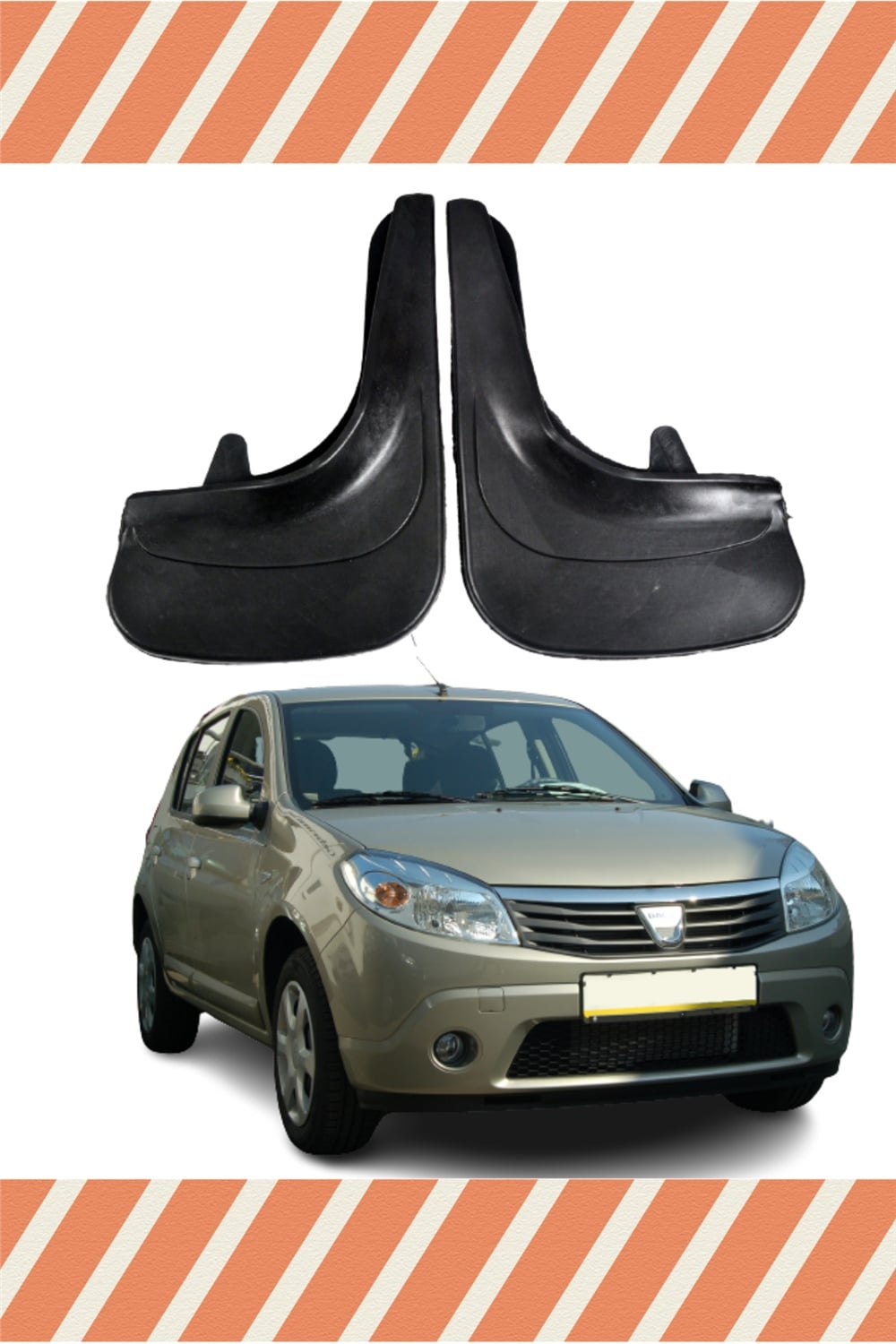 Dacia Sandero 2007-2012 2Li Tozluk Çamurluk Paçalık