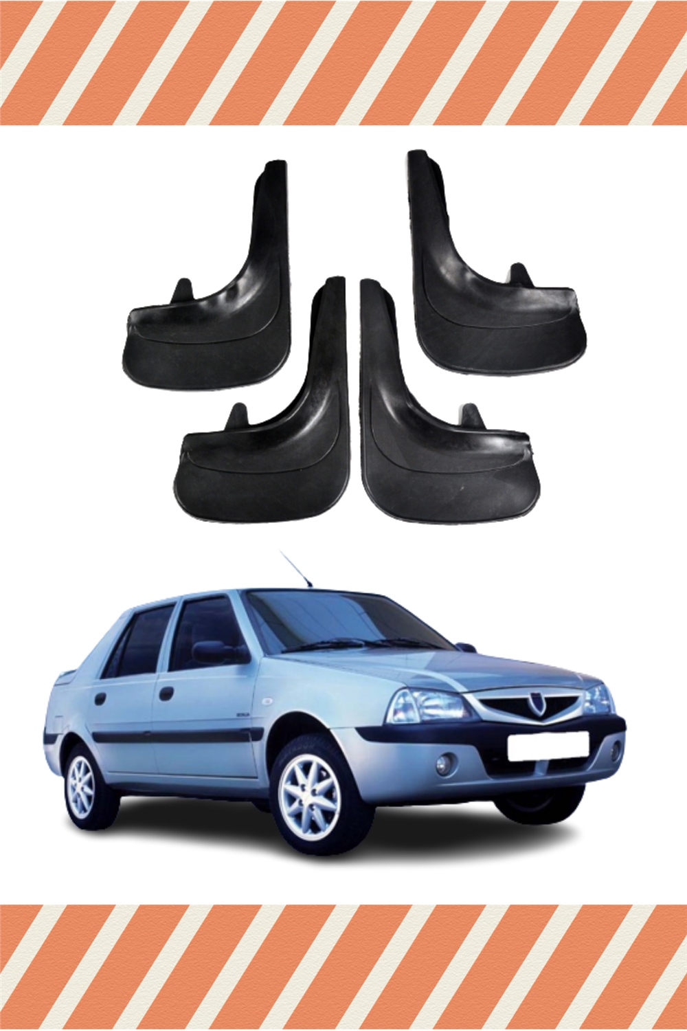Dacia Solenza 4Lü Tozluk Çamurluk Paçalık 