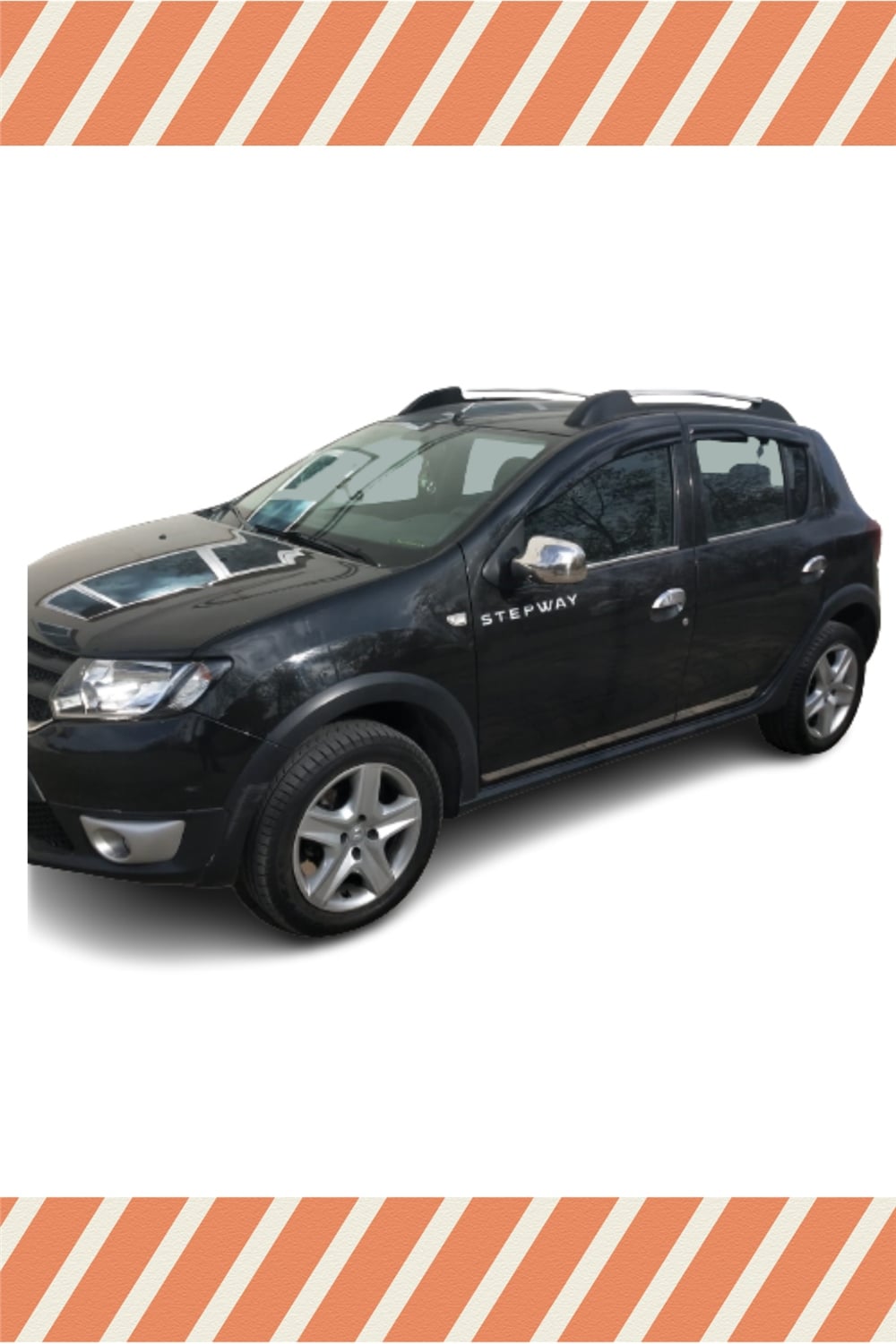 Dacıa Stepway 2013 -2020 Modellerine Özel 4Lü Mügen Tip Cam Rüzgarlığı