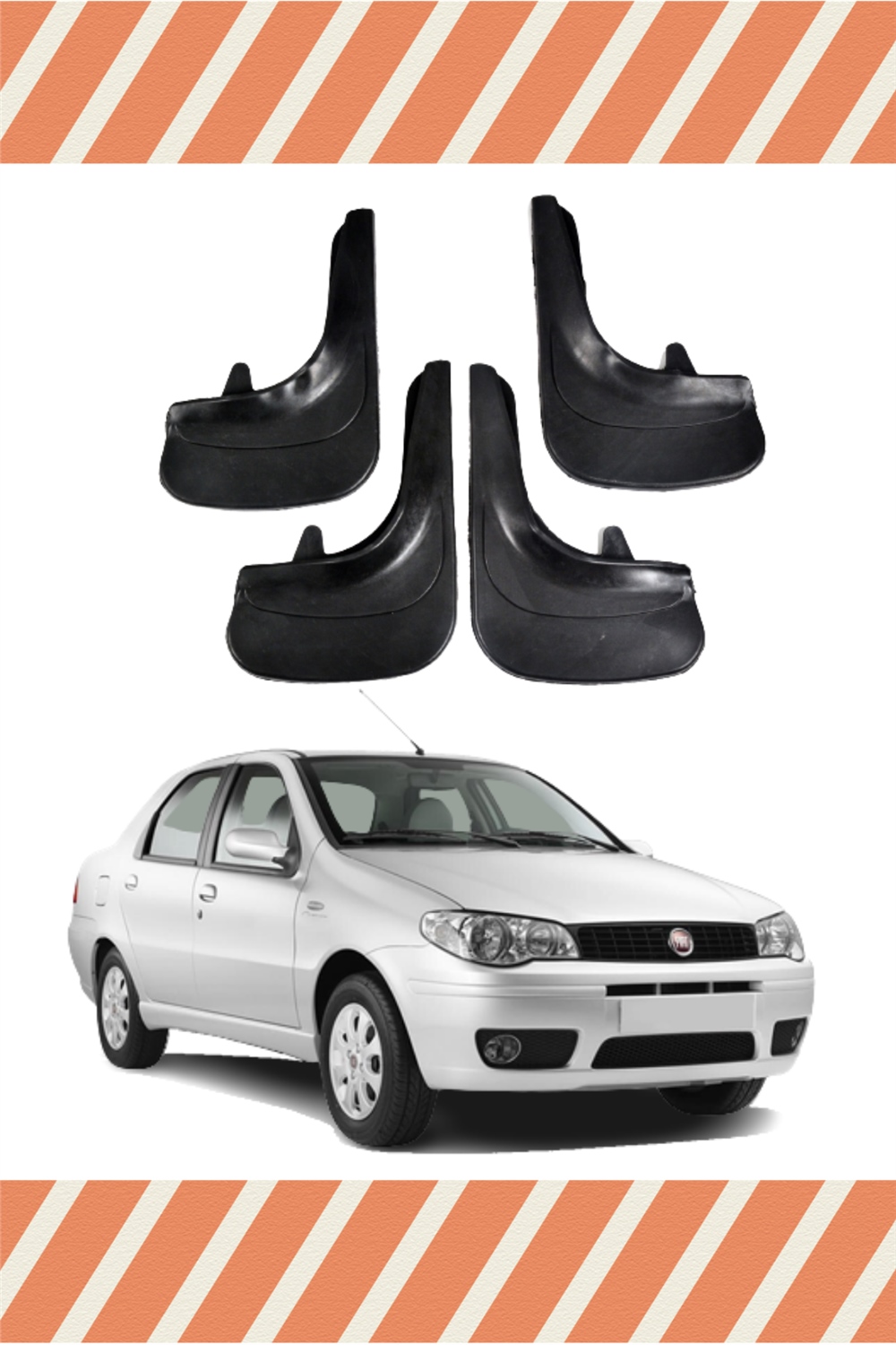 Fiat Albea Hb-Sedan  4Lü Tozluk Çamurluk Paçalık 