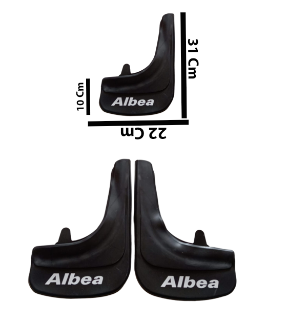 Fiat Albea Hb-Sedan Albea yazılı 2Li Tozluk Çamurluk Paçalık 