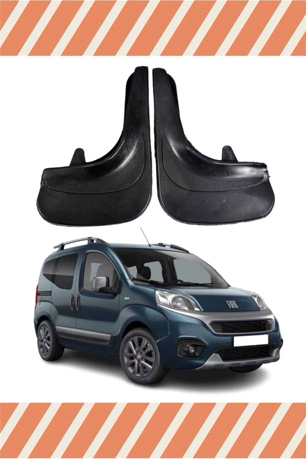 Fiat Fiorino Tüm Kasalar 2Li Tozluk Çamurluk Paçalık 