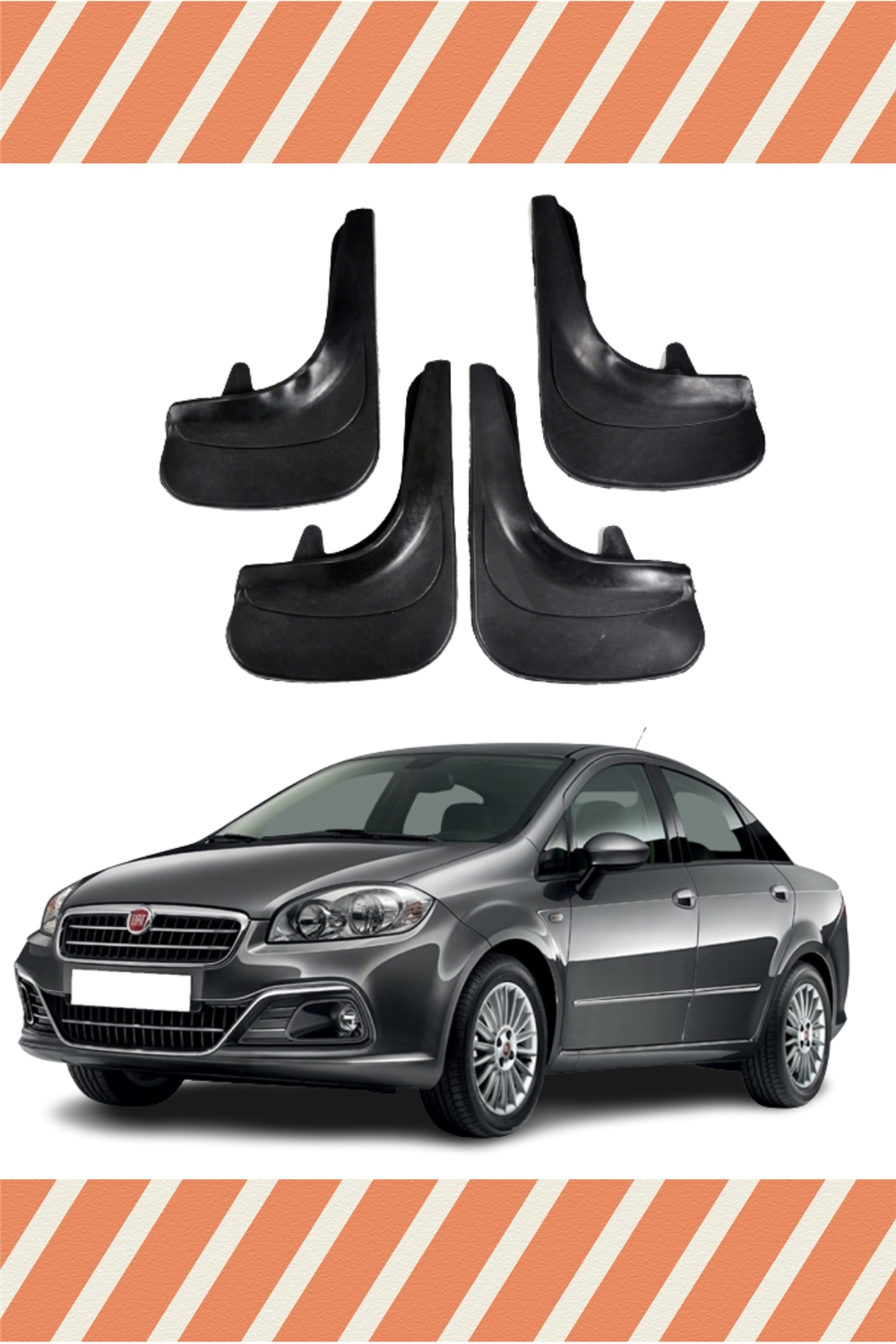 Fiat Linea Tüm Kasalar 4Lü Tozluk Çamurluk Paçalık  