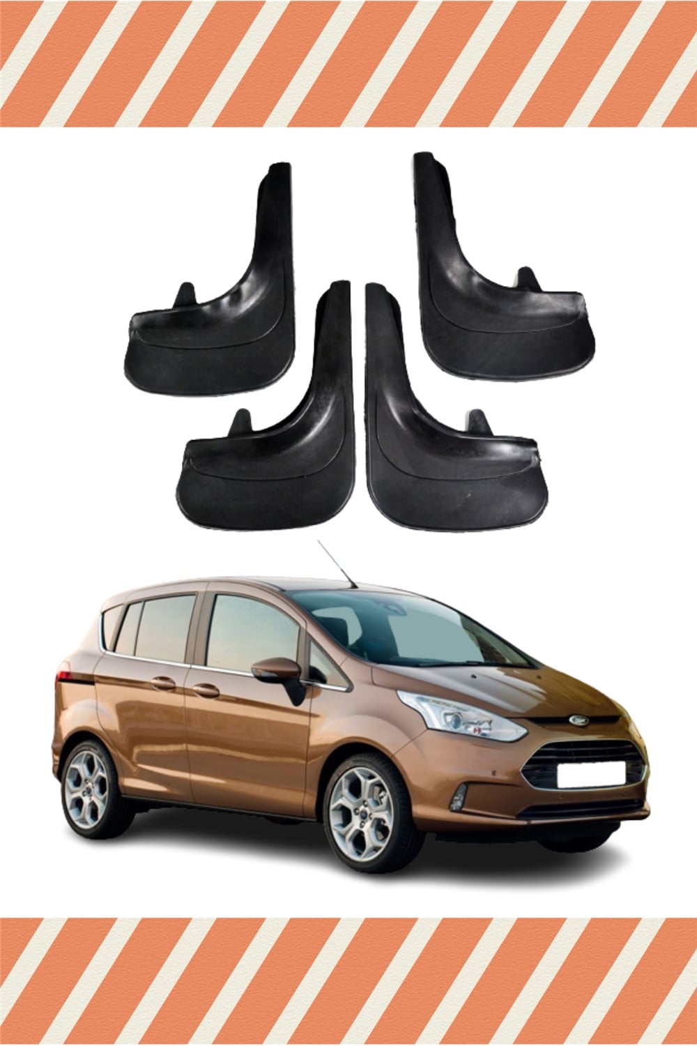 Ford B Max 4Lü Tozluk Çamurluk Paçalık   