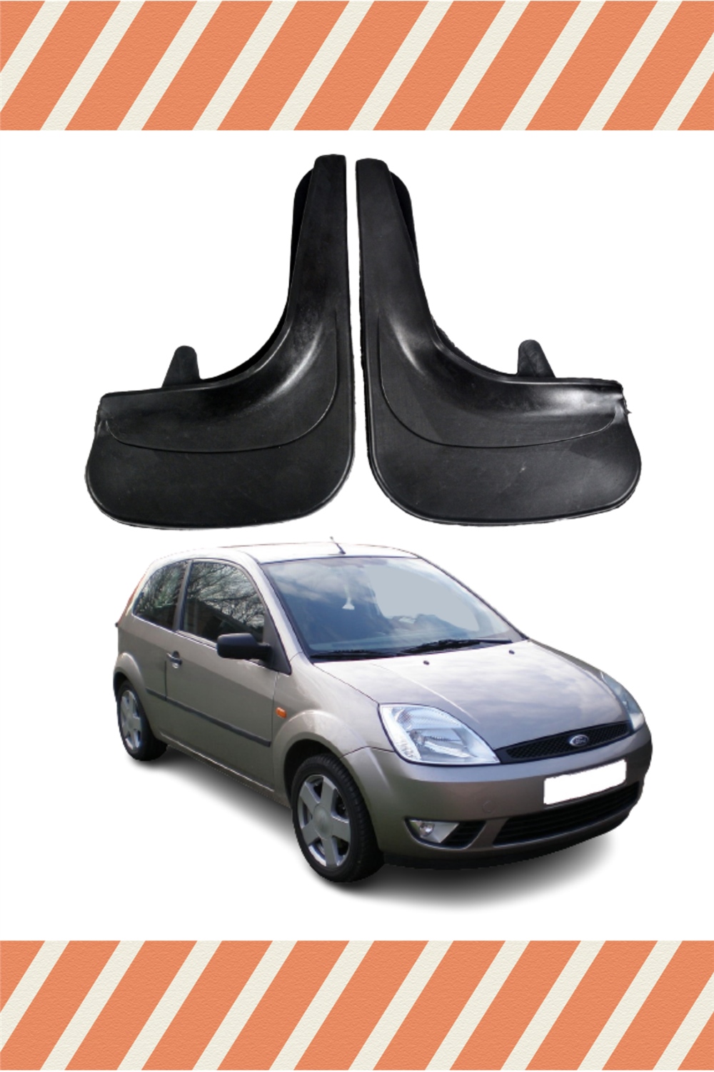 Ford Fiesta 2002-2009 2Li Tozluk Çamurluk Paçalık    