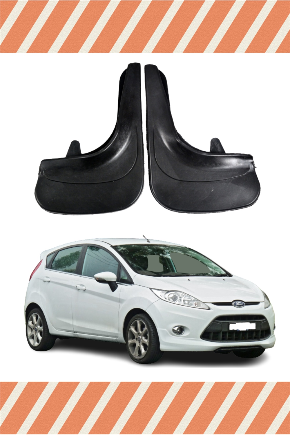 Ford Fiesta 2010-2017 2Litozluk Çamurluk Paçalık    