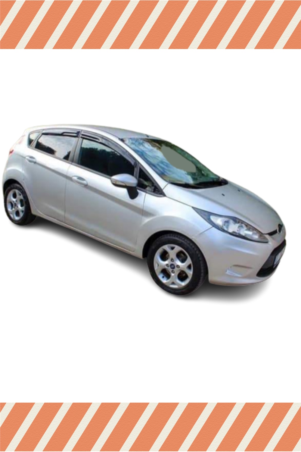 Ford Fiesta  2018 Ve Sonrası  Modellerine Özel 4Lü Mügen Tip Cam Rüzgarlığı