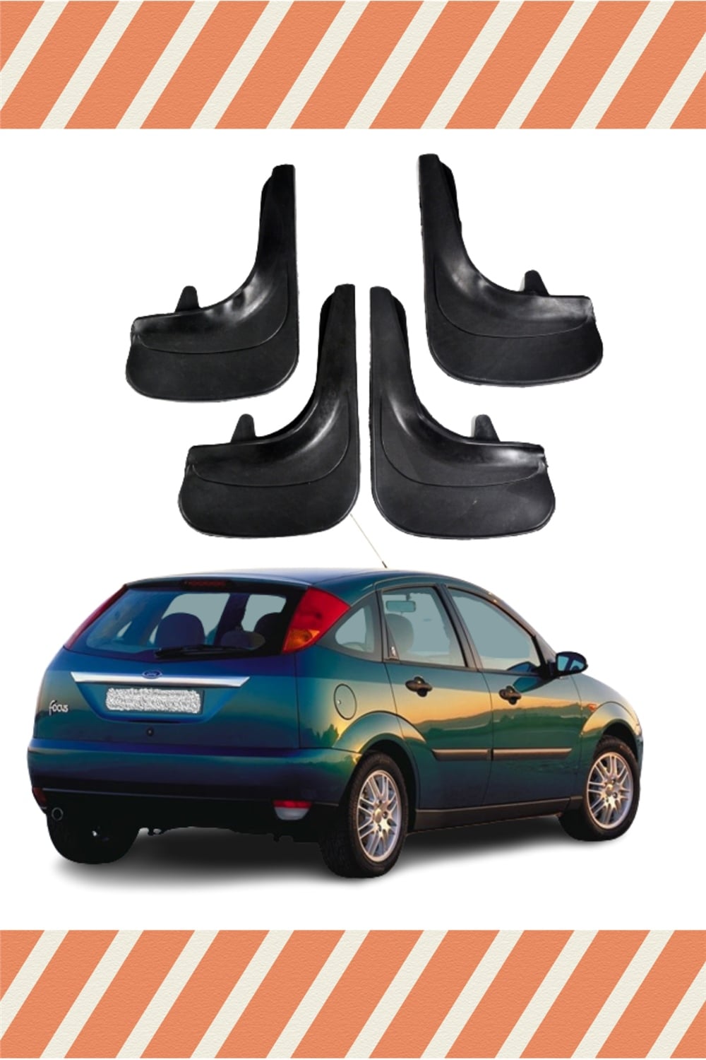 Ford Focus 1 Hb 1998-2004 4Lütozluk Çamurluk Paçalık    