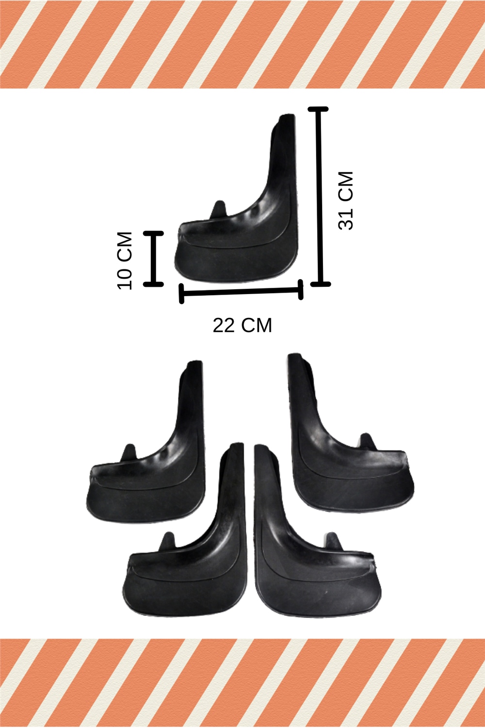 Ford Focus 1 Hb 1998-2004 4Lütozluk Çamurluk Paçalık    
