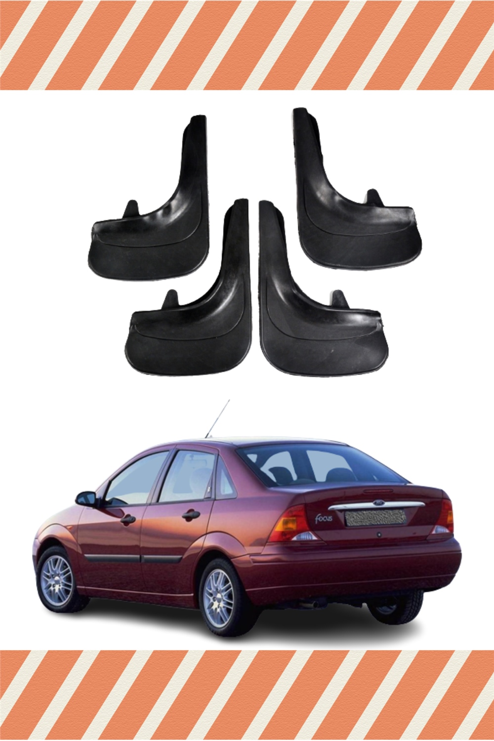 Ford Focus 1 Sd 1998-2004 4Lütozluk Çamurluk Paçalık    