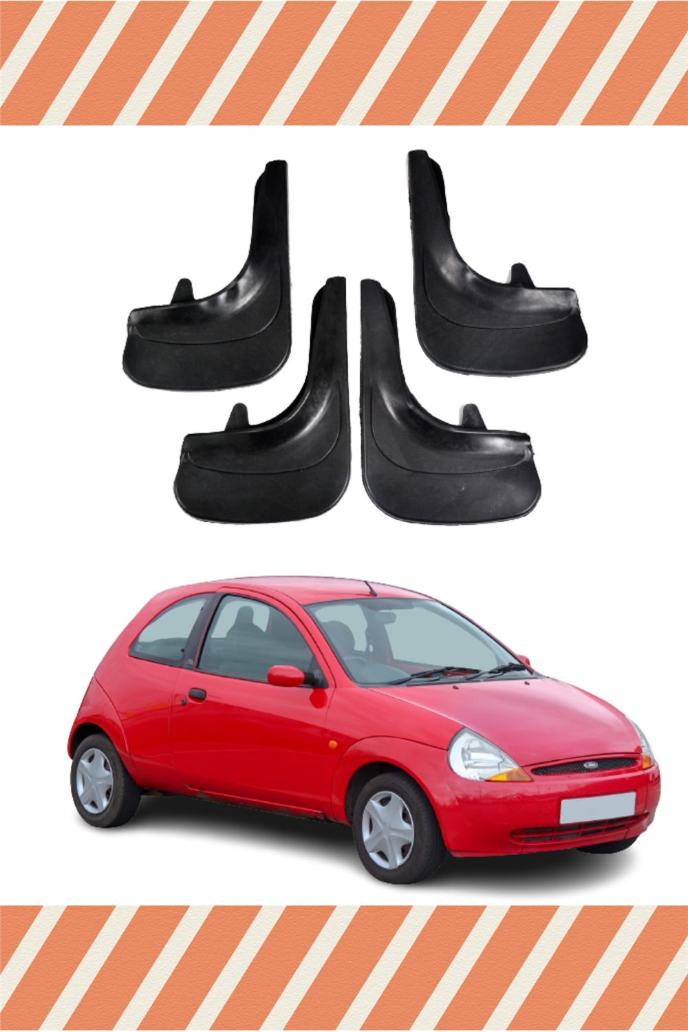 Ford Ka- 4Lü Tozluk Çamurluk Paçalık      